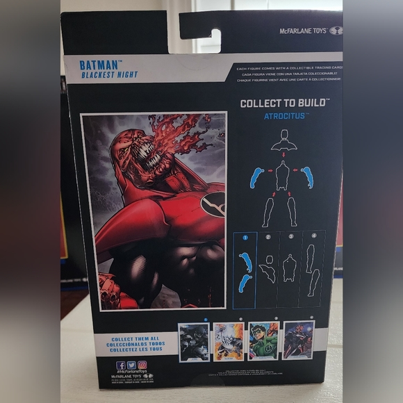 2022 McFarlane DC Multiverse Batman Blackest Night - Picture 5 of 9